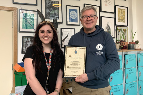 High Sheriff Award for Archer Project’s services to the community