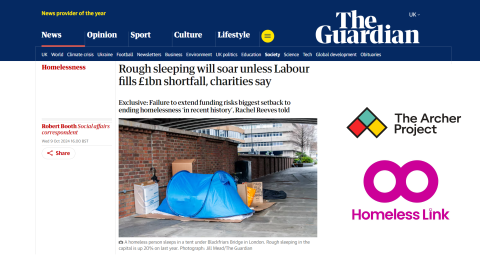 Archer Project signs open letter warning of homeless services 